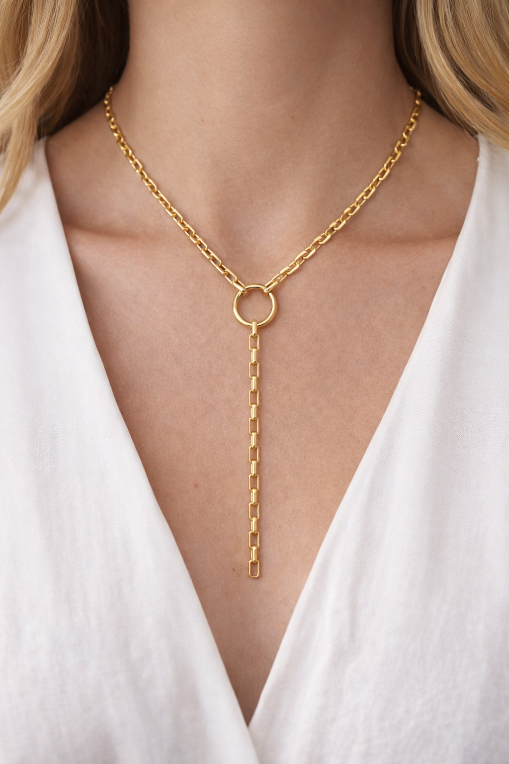 Elle Charm Holder Necklace